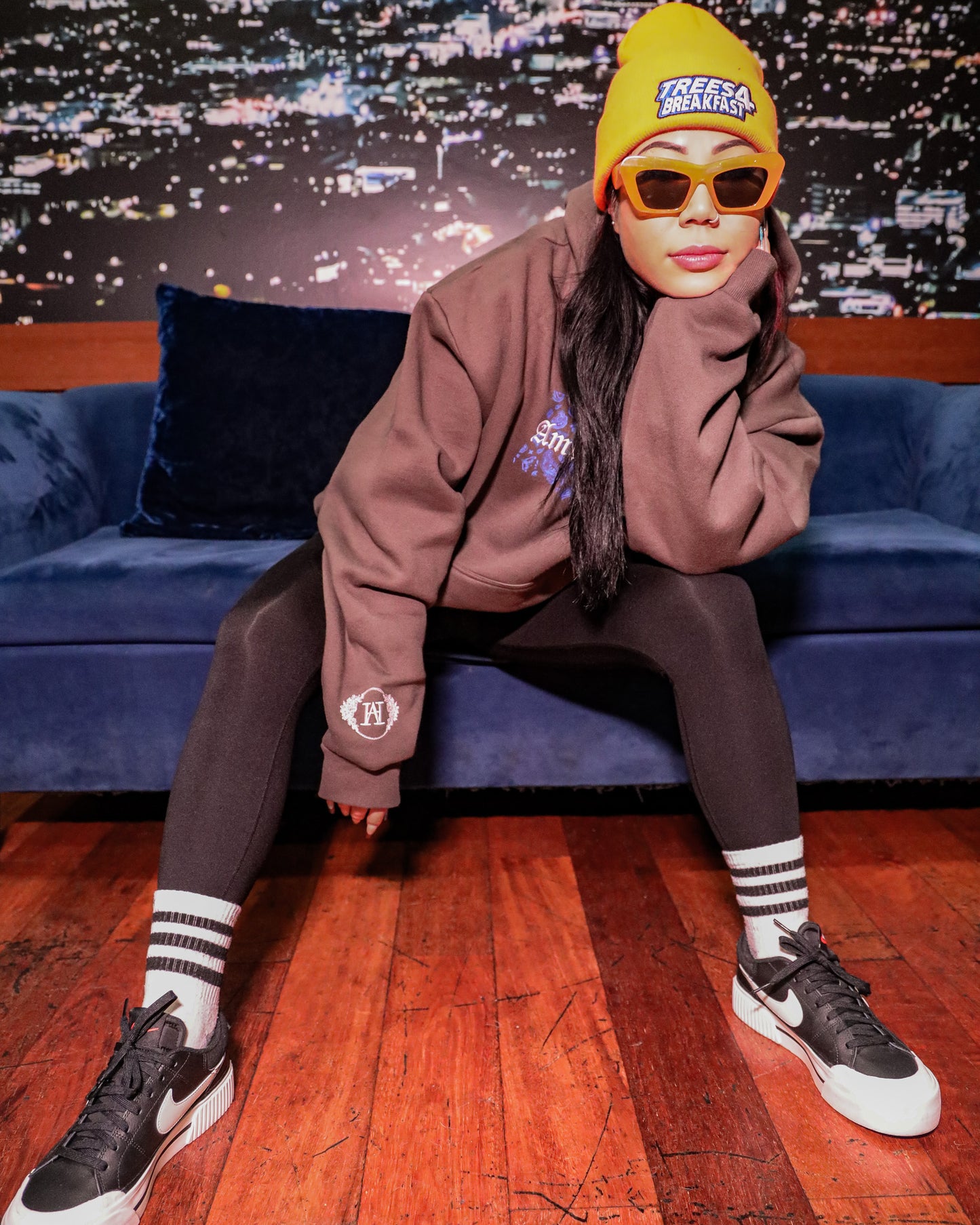 ◈Rosé Hoodie Grey◈