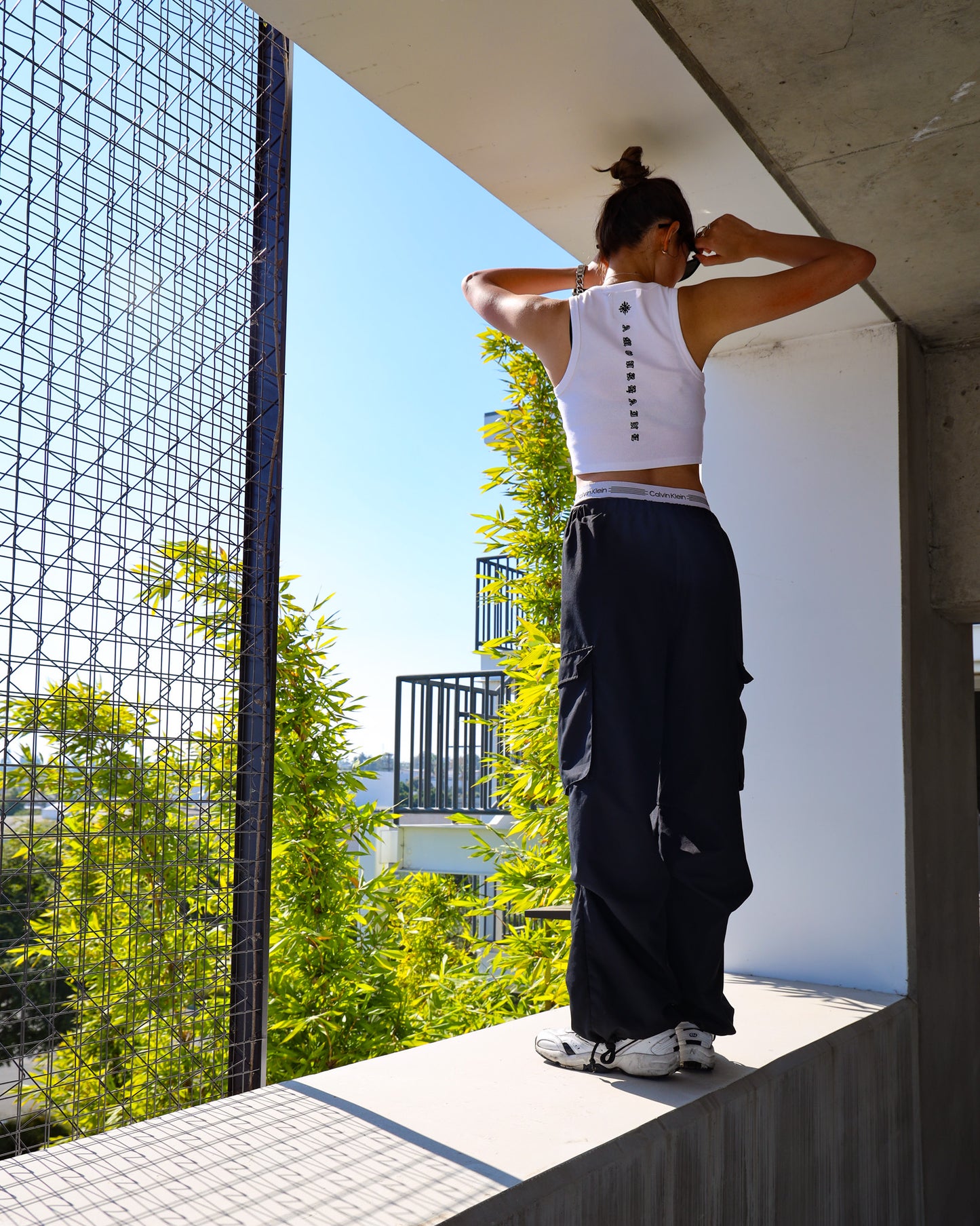 ◈AMHN Crop Top White◈