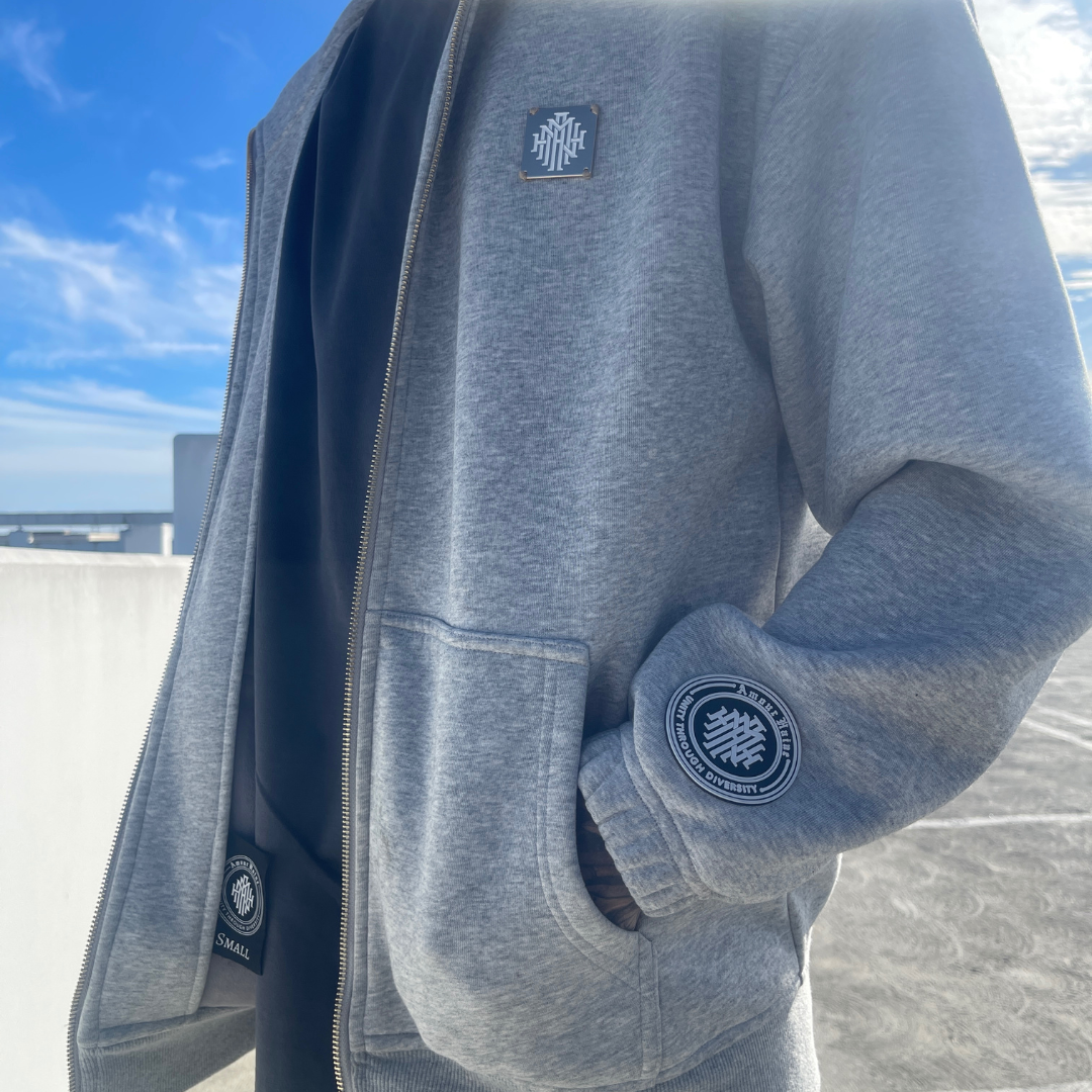 Grey Velvet Interior AMHN Jacket