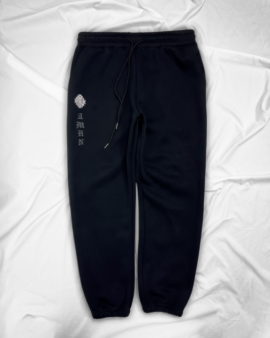Classic Black Velvet Interior Sweats
