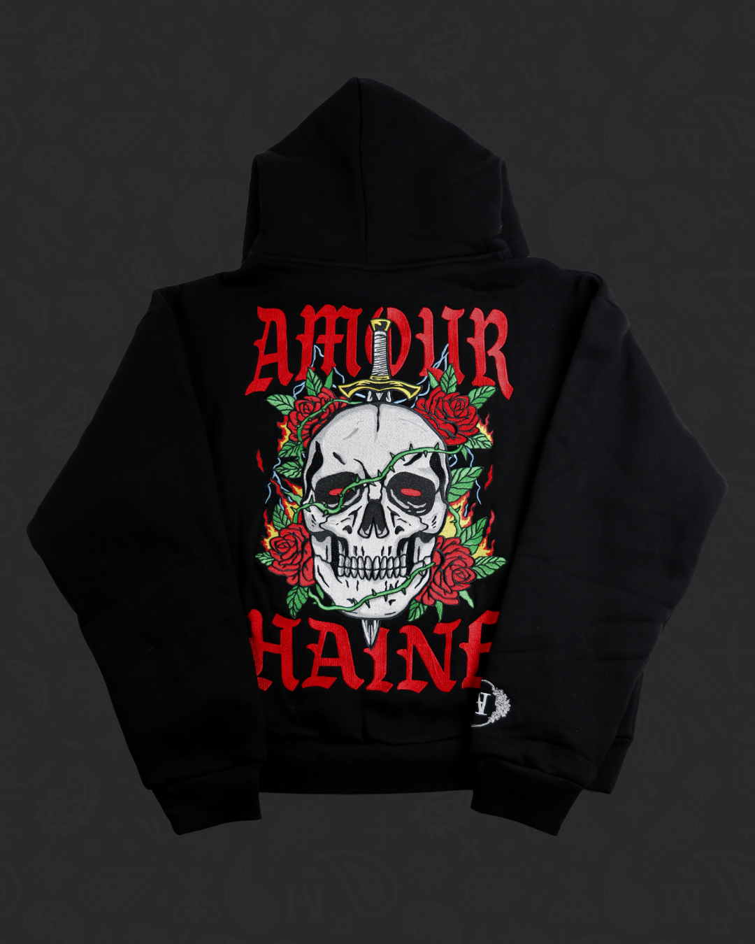 ◈Rosé Hoodie Black◈