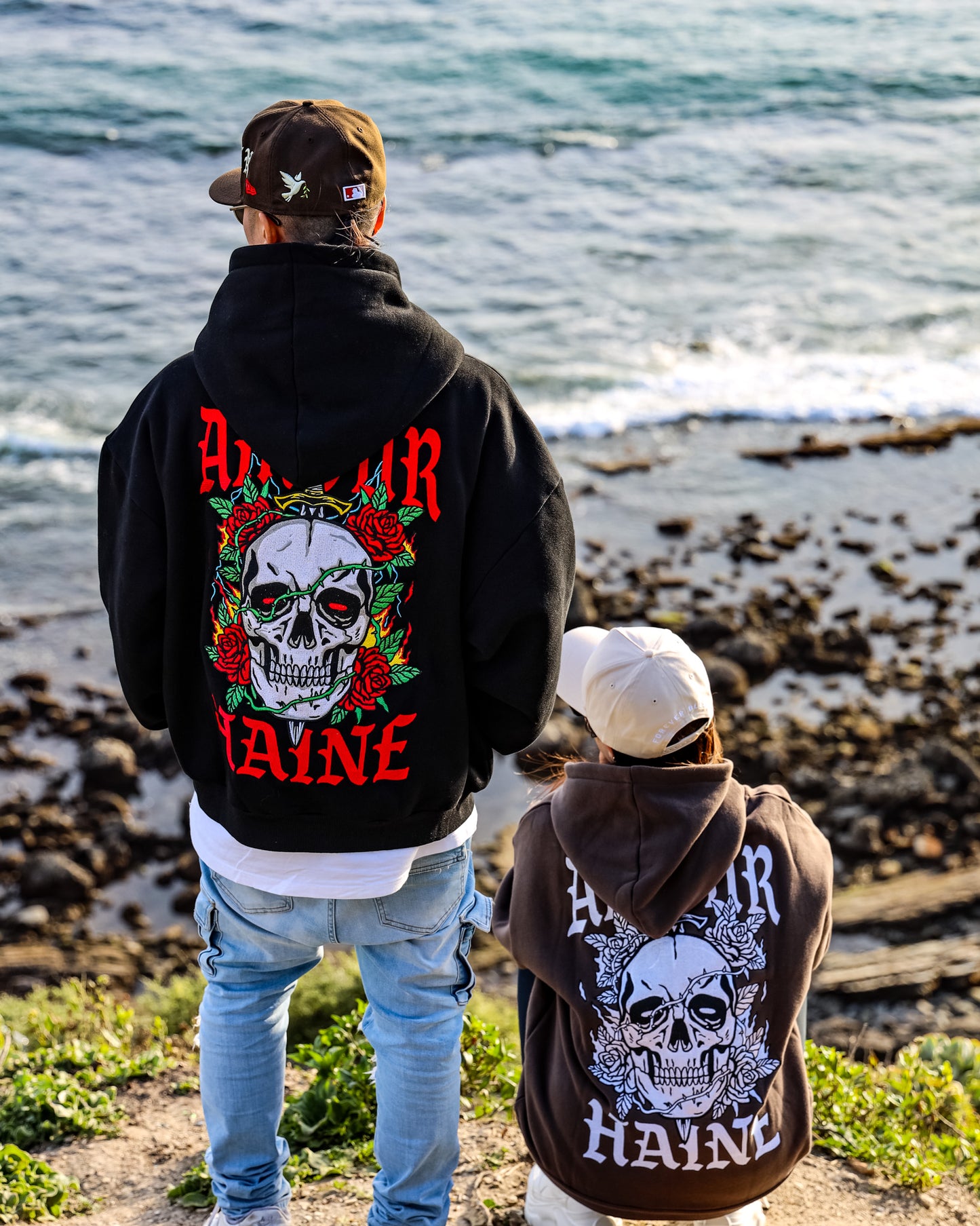 ◈Rosé Hoodie Black◈