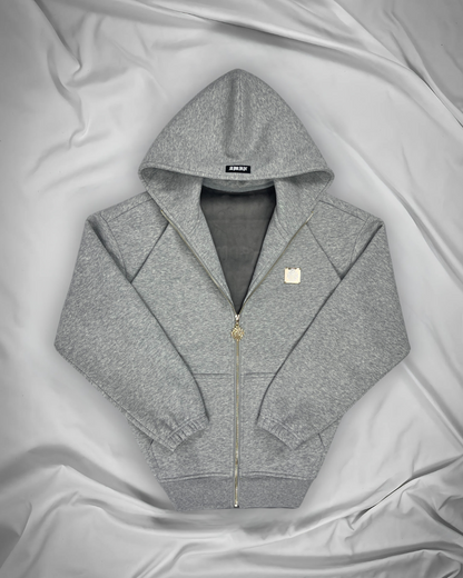 Grey Velvet Interior AMHN Jacket