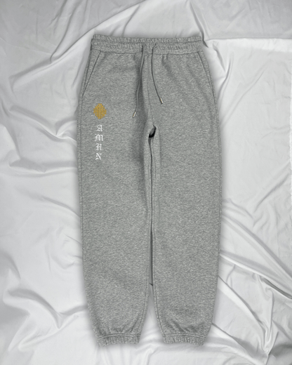 Grey Velvet Interior Sweats