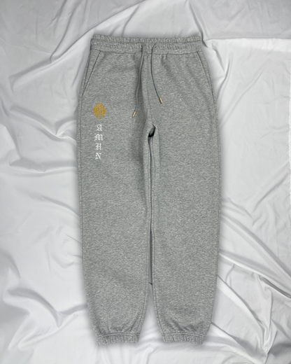 Grey Velvet Interior Sweats